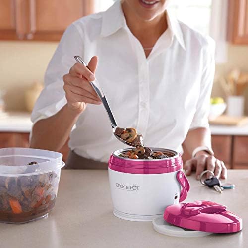 Crock-Pot Lunch Crock Portable Food Warmer 20oz – Pink EIQO