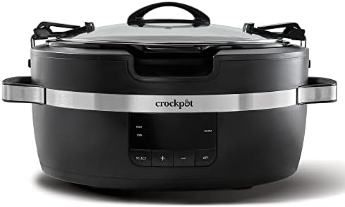 Crock-Pot Thermoshield 6 Quart Slow Cooker with Carry Handles N0ET