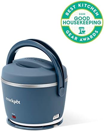 Crock-Pot Electric Lunch Box Food Warmer 20oz – Faded Blue 0ME9