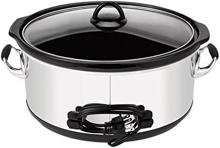 Crock-Pot 7 Quart Programmable Slow Cooker – Polished Platinum GVWN