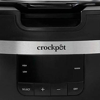 Crock-Pot Thermoshield 6 Quart Slow Cooker with Carry Handles N0ET