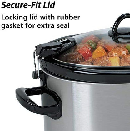 Crock-Pot Cook & Carry 6 Quart Portable Slow Cooker 4K23