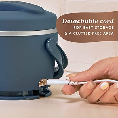 Crock-Pot Electric Lunch Box Food Warmer 20oz – Faded Blue 0ME9