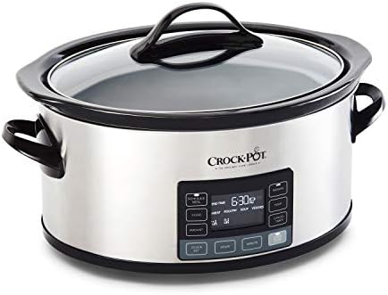 Crock-Pot MyTime 6 Quart Programmable Slow Cooker 3K0G