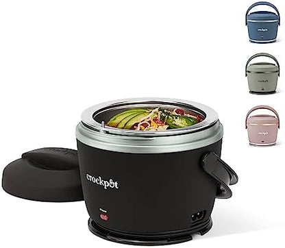 Crock-Pot Electric Lunch Box Food Warmer 20oz – Black D4HE