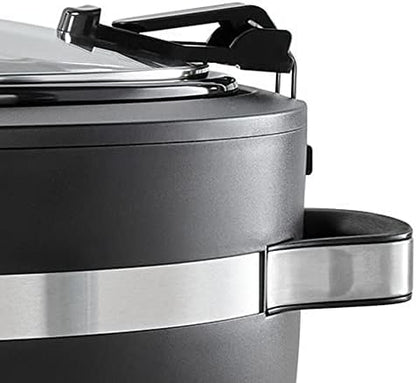 Crock-Pot Thermoshield 6 Quart Slow Cooker with Carry Handles N0ET
