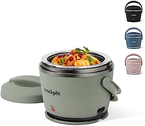 Crock-Pot Portable Electric Lunch Box Food Warmer – Green CR7M