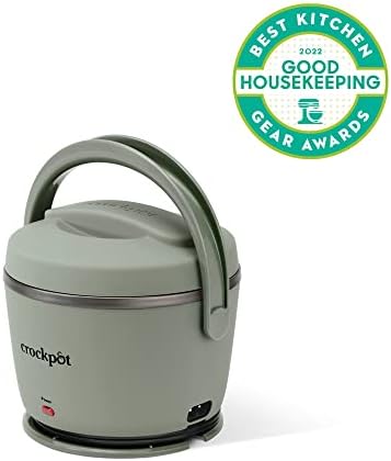 Crock-Pot Portable Electric Lunch Box Food Warmer – Green CR7M
