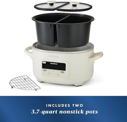 Crock-Pot MultiMeal Multicooker with Programmable Slow Cooker UY9E