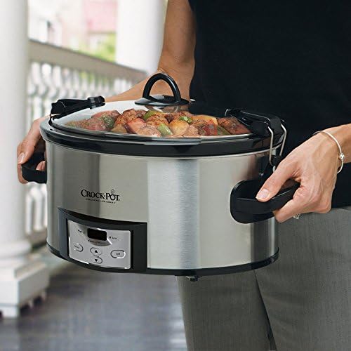Crock-Pot Cook & Carry 6 Quart Programmable Slow Cooker HU1K