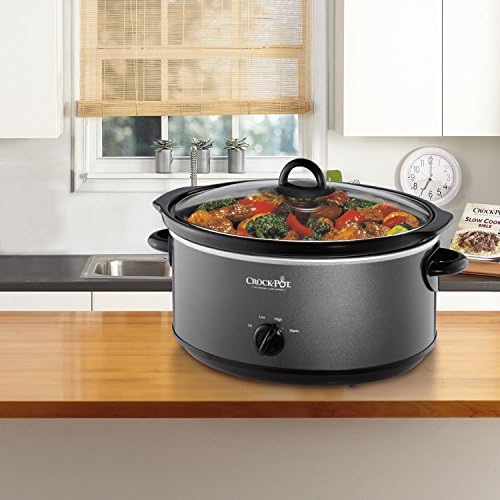 Crock-Pot 7 Quart Slow Cooker – Charcoal DLN3