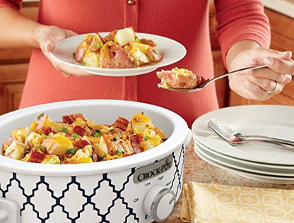 Crock-Pot 2.5 Quart Compact Casserole Slow Cooker QO4H