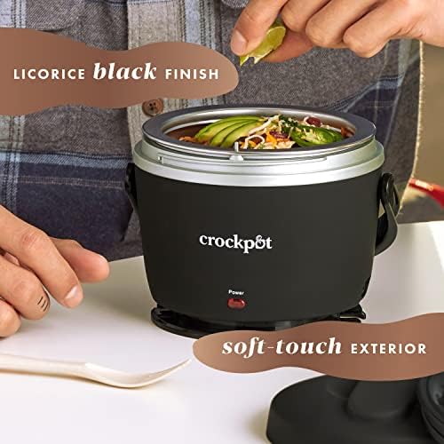 Crock-Pot Electric Lunch Box Food Warmer 20oz – Black D4HE