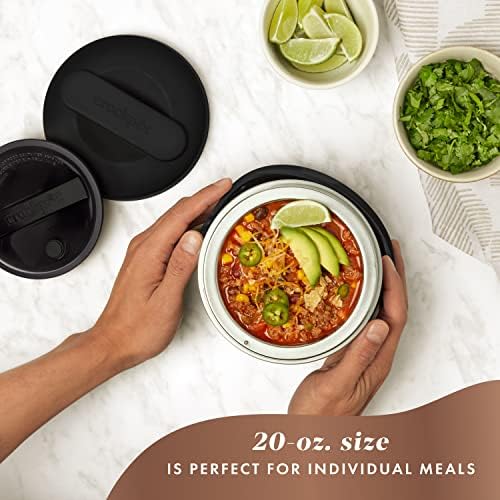 Crock-Pot Electric Lunch Box Food Warmer 20oz – Black D4HE