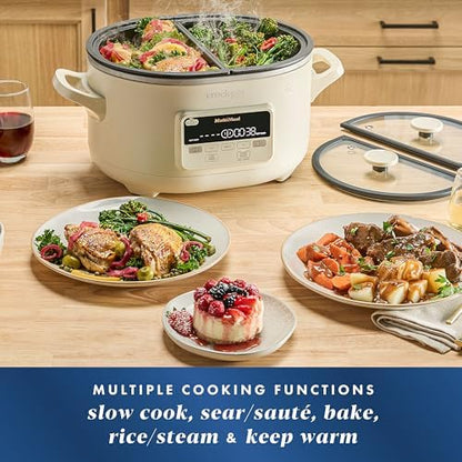 Crock-Pot MultiMeal Multicooker with Programmable Slow Cooker UY9E