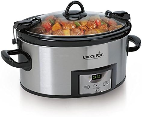 Crock-Pot Cook & Carry 6 Quart Programmable Slow Cooker HU1K