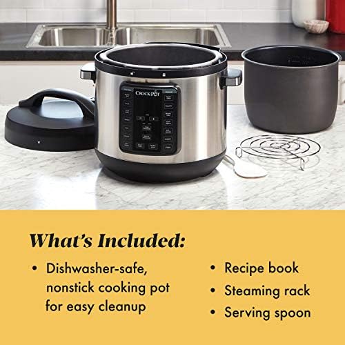 Crock-Pot 8 Quart Express Crock Multi-Use Pressure Cooker ZUCX