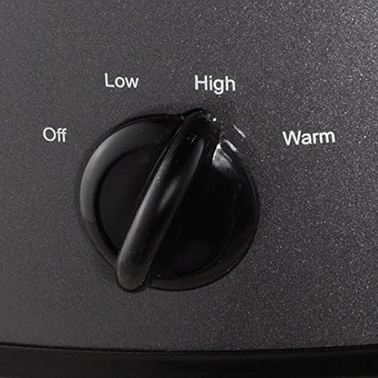 Crock-Pot 7 Quart Slow Cooker – Charcoal DLN3