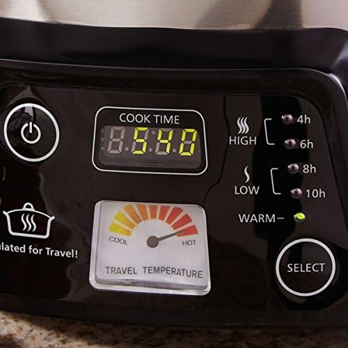 Crock-Pot Cook & Carry 6 Quart Programmable Slow Cooker HU1K