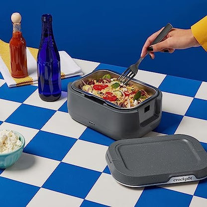 Crock-Pot Portable Electric Lunch Box Food Warmer 28oz NNJ4