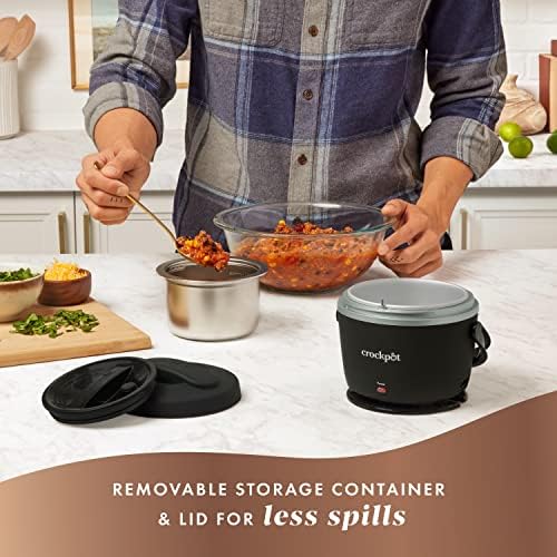 Crock-Pot Electric Lunch Box Food Warmer 20oz – Black D4HE