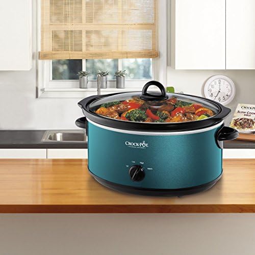 Crock-Pot 7 Quart Manual Slow Cooker – Turquoise OH9H