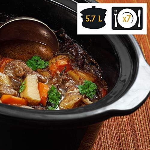 Crock-Pot Cook & Carry 6 Quart Portable Slow Cooker 4K23