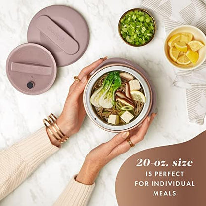 Crock-Pot Electric Lunch Box Food Warmer 20oz – Blush Pink VOZB