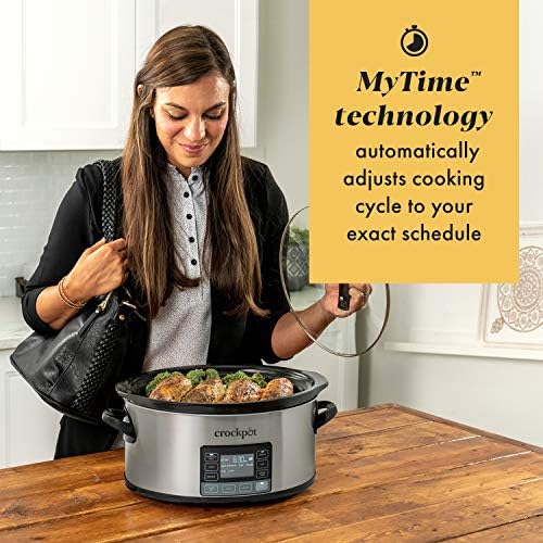 Crock-Pot MyTime 6 Quart Programmable Slow Cooker 3K0G