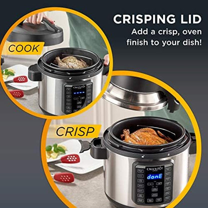 Crock-Pot Express Crisp 8 Quart 10-in-1 Pressure Cooker 0EJP