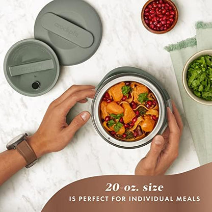 Crock-Pot Portable Electric Lunch Box Food Warmer – Green CR7M