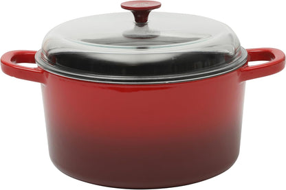 Crock-Pot 3 Quart Enameled Cast Iron Dutch Oven – Aqua NYQB