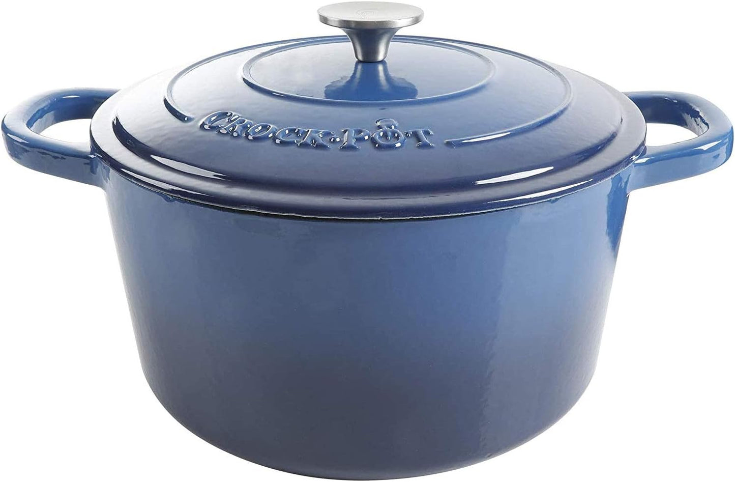 Crock-Pot 3 Quart Enameled Cast Iron Dutch Oven – Aqua NYQB
