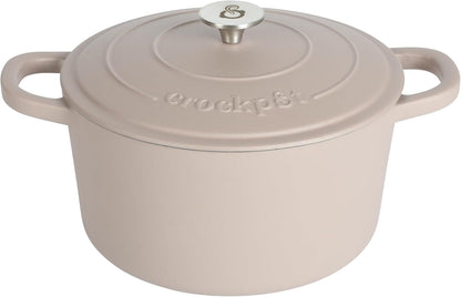 Crock-Pot 3 Quart Enameled Cast Iron Dutch Oven – Aqua NYQB