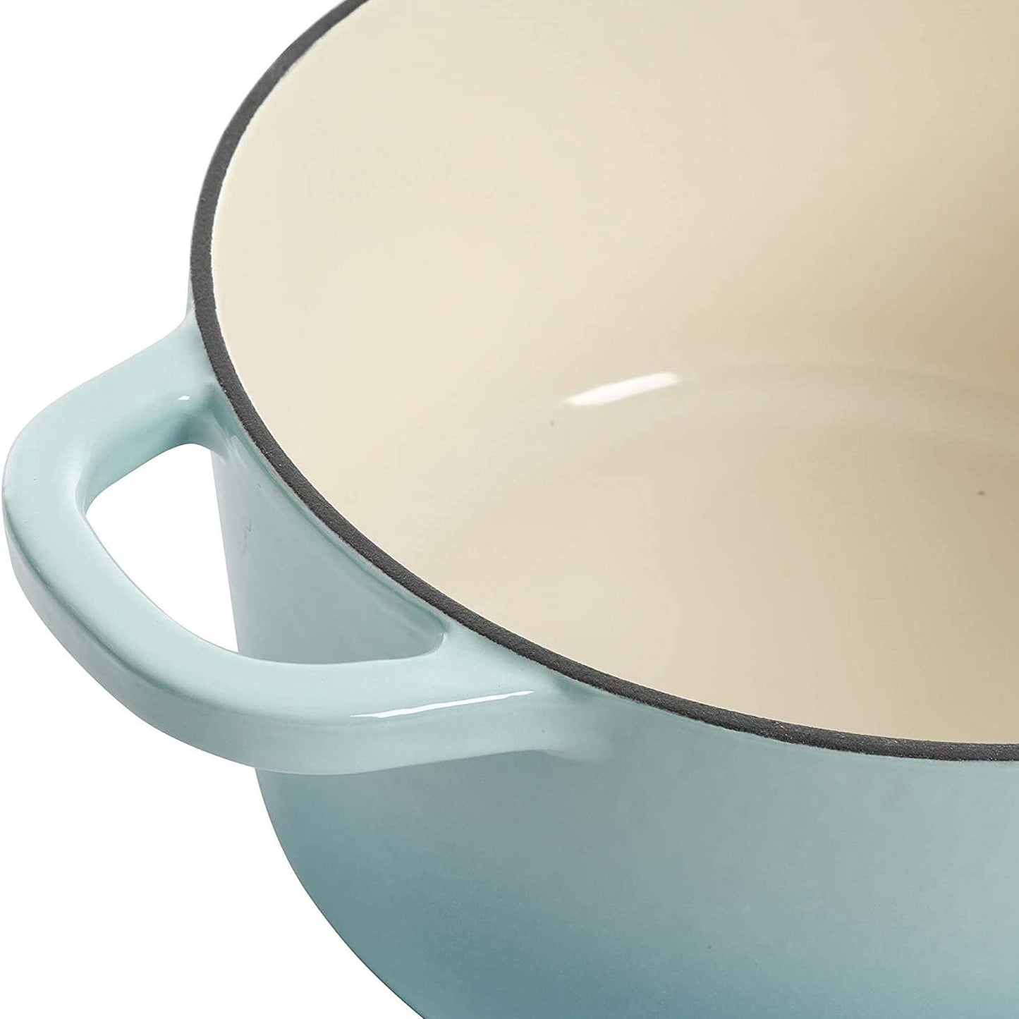 Crock-Pot 3 Quart Enameled Cast Iron Dutch Oven – Aqua NYQB