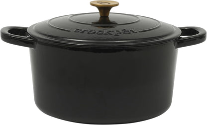 Crock-Pot 3 Quart Enameled Cast Iron Dutch Oven – Aqua NYQB