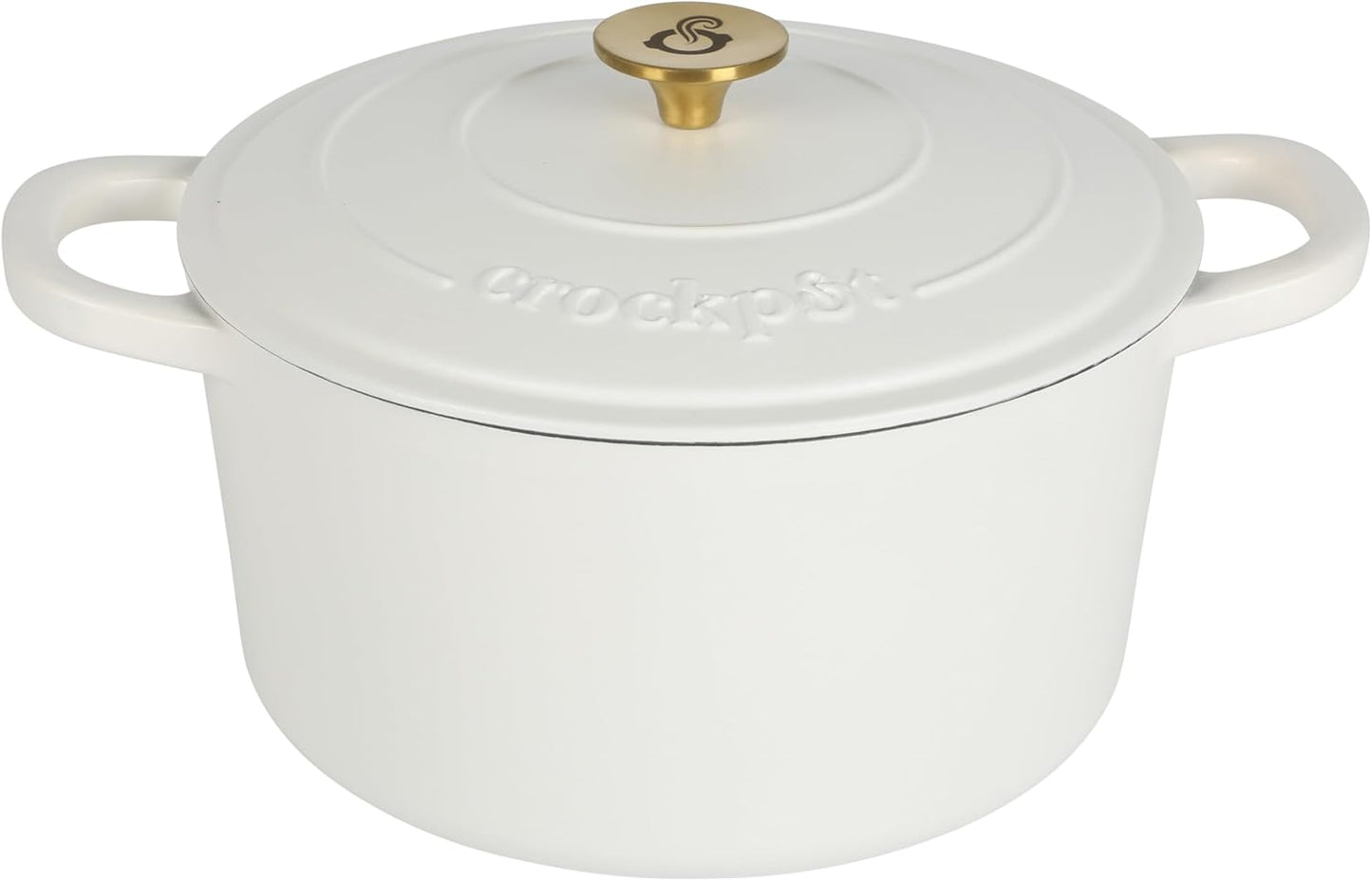 Crock-Pot 3 Quart Enameled Cast Iron Dutch Oven – Aqua NYQB