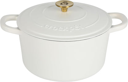 Crock-Pot 3 Quart Enameled Cast Iron Dutch Oven – Aqua NYQB