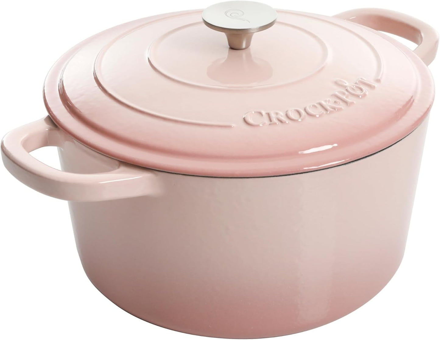 Crock-Pot 3 Quart Enameled Cast Iron Dutch Oven – Aqua NYQB