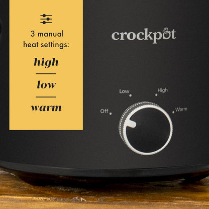 Crock-Pot 2 Quart Mini Slow Cooker – Classic Compact Cooker DMFY